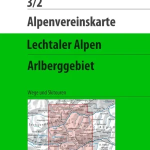 Jetzt Kaufen DAV AV-Karte 3/2 - Lechtaler Alpen, Arlberggebiet