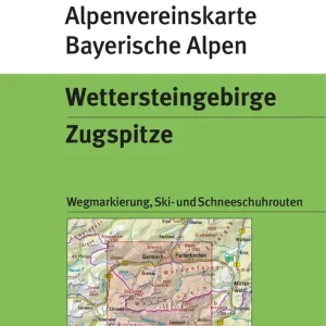 Rabatt DAV AV-Karte BY8 - Wettersteingebirge