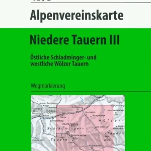 Neu DAV AV Karte 45/3 - Niedere Tauern III
