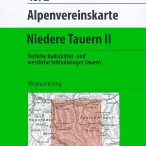 DAV AV Karte 45/2 - Niedere Tauern II Markenware