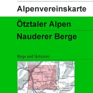 Markenprodukt DAV AV-Karte 30/4 - Ötztaler Alpen, Nauderer Berge