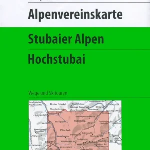 DAV AV-Karte 31/1 - Stubaier Alpen, Hochstubai Expressversand