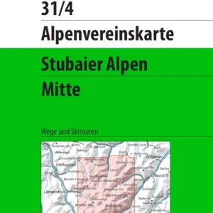 DAV AV-Karte 31/4 - Stubaier Alpen Mitte Angebot