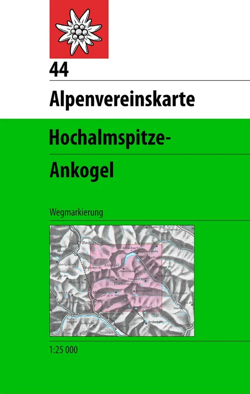 DAV AV Karte 44 - Ankogel-Hochalmspitze Sonderangebot