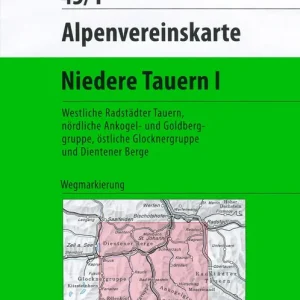 DAV AV Karte 45/1 - Niedere Tauern I Neue Ware