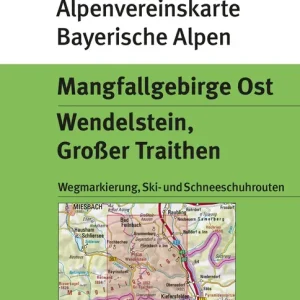 Bestseller DAV AV-Karte BY 16 - Mangfallgebirge Ost