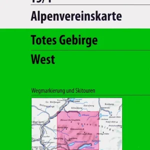 DAV AV-Karte 15/1 - Totes Gebirge West Sale