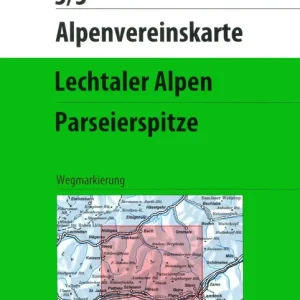 DAV AV Karte 3/3 - Lechtaler Alpen, Parseierspitze Preisreduziert