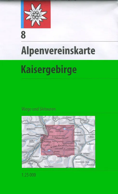 DAV AV-Karte 8 - Kaisergebirge Meistverkauft