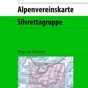 DAV AV Karte 26 Silvrettagruppe Bestpreis