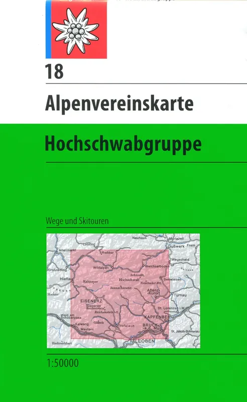 Top-Seller DAV AV Karte 18 - Hochschwabgruppe