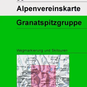 Bestseller DAV AV-Karte 39 Granatspitzgruppe