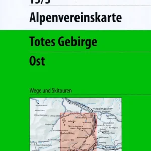 Neu Im Sortiment DAV AV-Karte 15/3 - Totes Gebirge Ost
