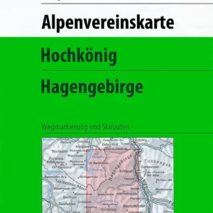 Meistverkauft DAV AV-Karte 10/2 - Hochkönig-Hagengebirge