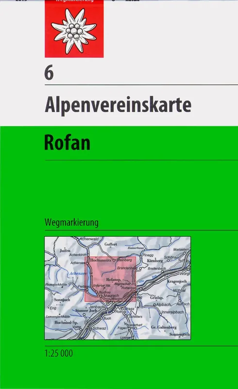 DAV AV-Karte 6 - Rofan Bestseller