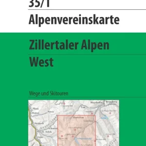 Finale Aktion DAV AV-Karte 35/1 - Zillertaler Alpen West