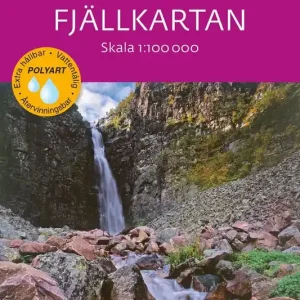 Lantmateriet Fjällkartan W2 Schweden - Fulufjället, Sälen 1 100.000 Geprüft