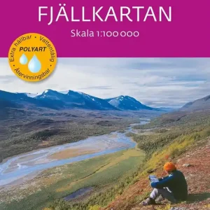 Lantmateriet Fjällkartan BD 07 Schweden - Sitasjaure-Ritsem 1 100.000 Neu