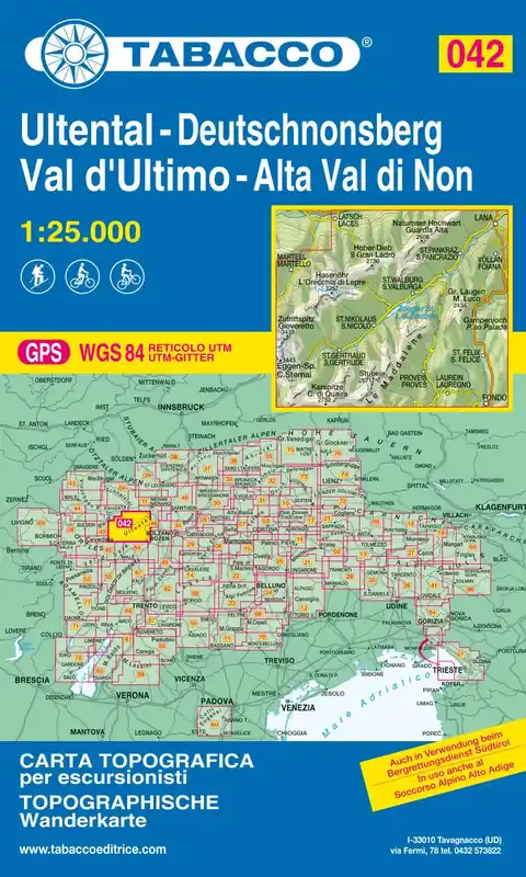 Ausverkauf Tabacco Ultental/Val d‘Ultimo, Deutschnonsberg/Alta Val di None dei Mocheni