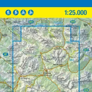 Abverkauf Tabacco WK 03 Cortina D‘Ampezzo 25T