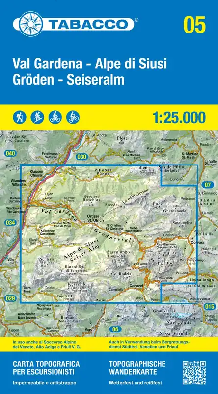 Preisknaller Tabacco WK 05 Gröden/Val Gardena 25T