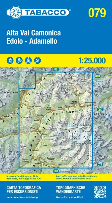 Tabacco WK 79 Alta Val Camonica 25T Neuheit