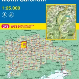 Nur Für Kurze Zeit Tabacco WK 40 Sarntaler Alpen 25T.