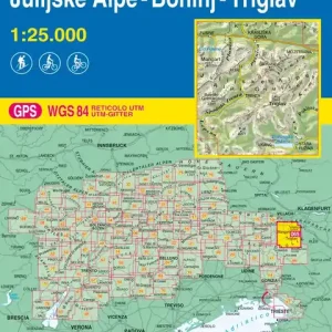 Tabacco WK 65 Alpi Giulie/Triglav 25 Preisreduziert