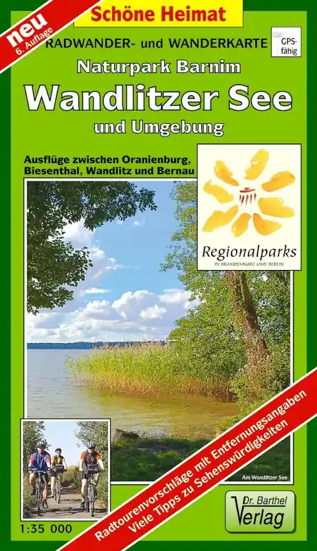 Preiswert Verlag Dr. Barthel Naturpark Barnim, Wandlitzer See und Umgebung