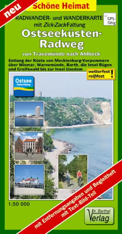 Verlag Dr. Barthel Ostseeküsten-Radweg von Travemünde nach Ahlbeck Bestseller