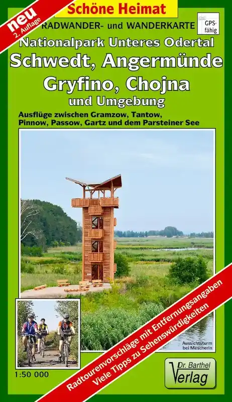 Wochenendangebot Verlag Dr. Barthel Nationalpark Unteres Odertal, Schwedt, Angermünde, Gryfino, Chojna