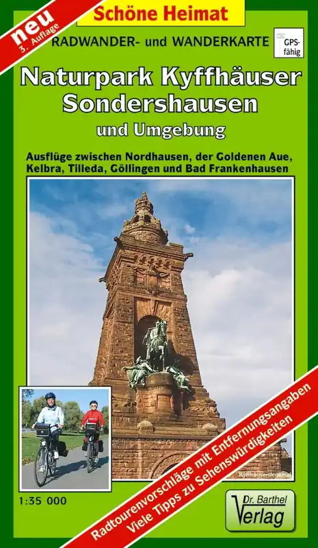 Verlag Dr. Barthel Naturpark Kyffhäuser, Sondershausen und Umgebung Wochenendangebot