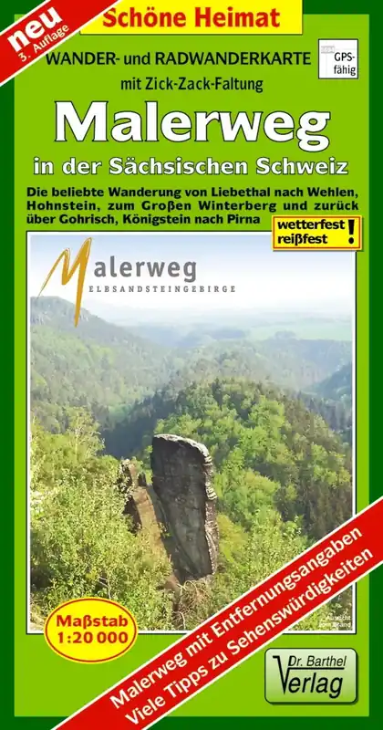 Letzte Chance Verlag Dr. Barthel Malerweg in der Sächsischen Schweiz
