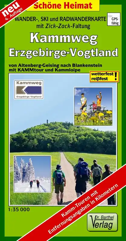Verlag Dr. Barthel Kammweg Erzgebirge-Vogtland Zertifiziert