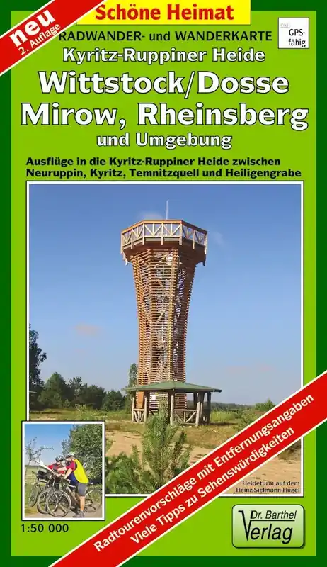 Neu Verlag Dr. Barthel Kyritz-Ruppiner Heide, Wittstock/Dosse, Mirow, Rheinsberg