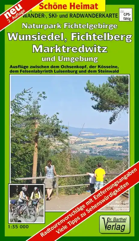 Verlag Dr. Barthel Naturpark Fichtelgebirge, Wunsiedel, Fichtelberg, Marktredwitz Schnäppchen