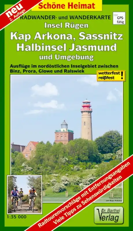 Verlag Dr. Barthel Insel Rügen, Kap Arkona, Sassnitz, Halbinsel Jasmund Begrenztes Angebot