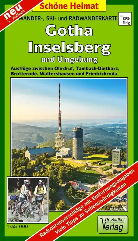 Heißes Angebot Verlag Dr. Barthel Gotha, Inselsberg und Umgebung