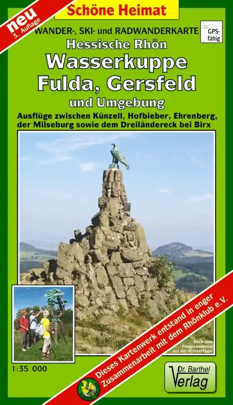 Rabatt Verlag Dr. Barthel Hessische Rhön, Wasserkuppe, Fulda, Gersfeld
