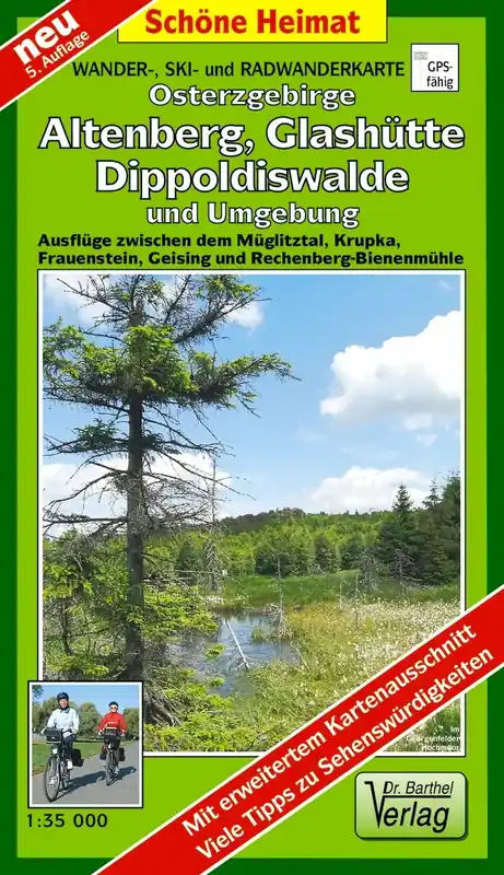 Verlag Dr. Barthel Osterzgebirge, Altenberg, Glashütte, Dippoldiswalde und Umgebung Abverkauf