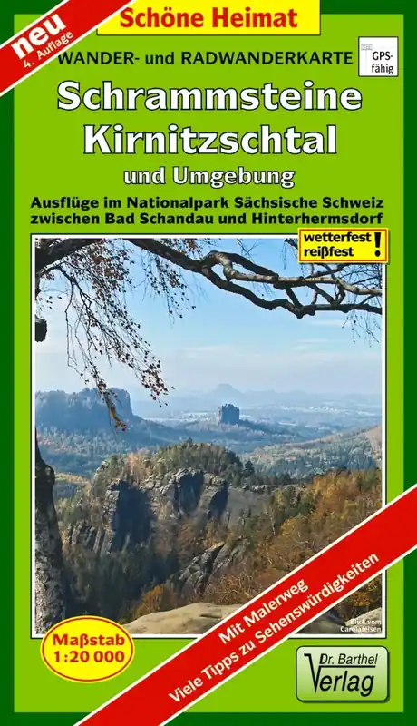 Sale Verlag Dr. Barthel Schrammsteine, Kirnitzschtal und Umgebung