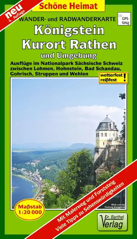 Verlag Dr. Barthel Königstein, Kurort Rathen und Umgebung Zertifiziert