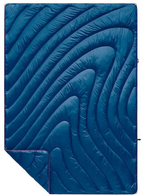 Rumpl Original Puffy Blanket - deepwater Highlight