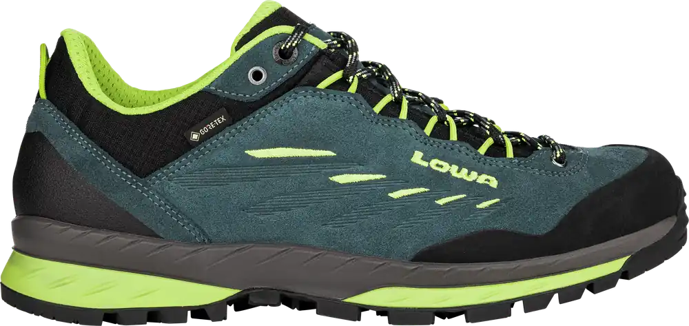Preiswert Lowa Delago GTX Lo Petrol/Limone