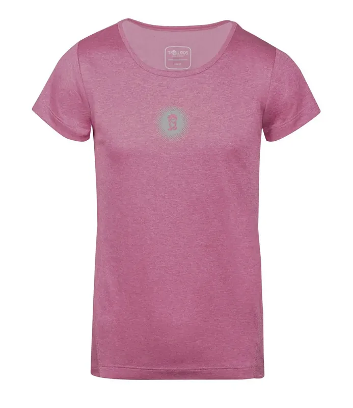 Trollkids Girls Preikestolen T Orchid Sonderangebot