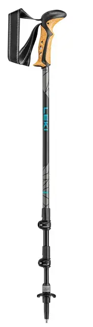 Letzte Chance Leki Khumbu Lite Antishock - black-petrol-dark anthracite