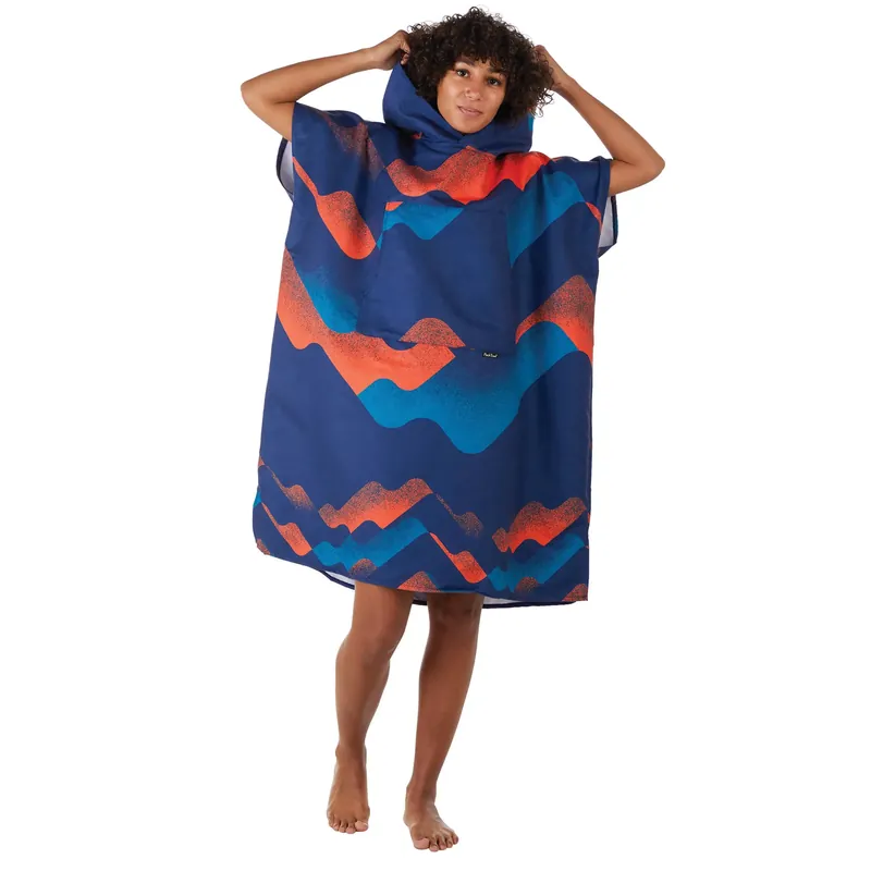 PackTowl Umzieh Poncho L/XL Riso Wave Nur Für Kurze Zeit