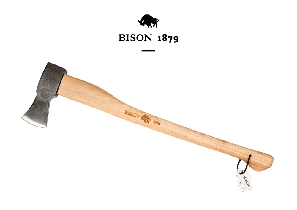 Neue Ware Bison Spaltaxt Bison 1879