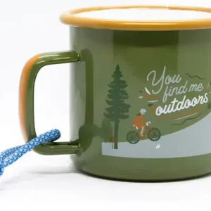 Nur Heute Roadtyping Emaille Tasse Outdoor - 250 ml