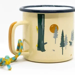 Echt Roadtyping Emaille Tasse Wild & Free - 250 ml